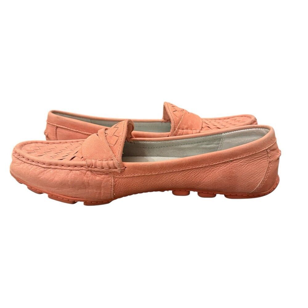 White Mountain Flats Shoes SpeedBoat Leather Loafers 10 M - Picture 2 of 6